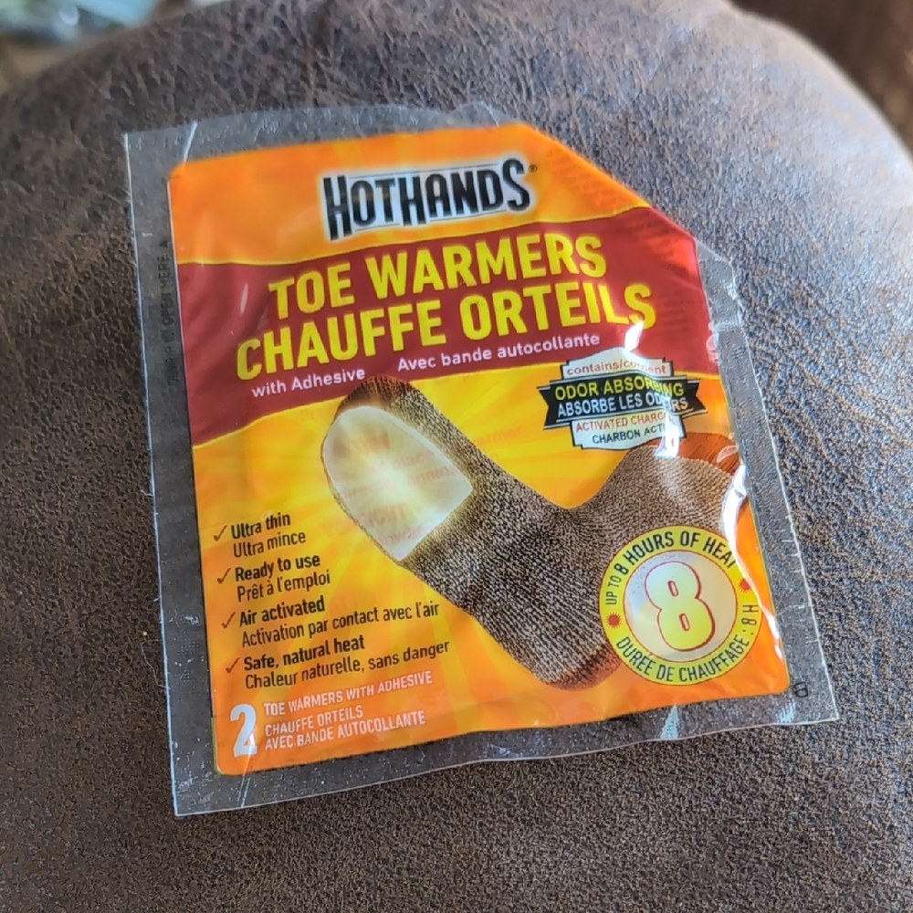 Hothands Toe Warmers W Adhesive